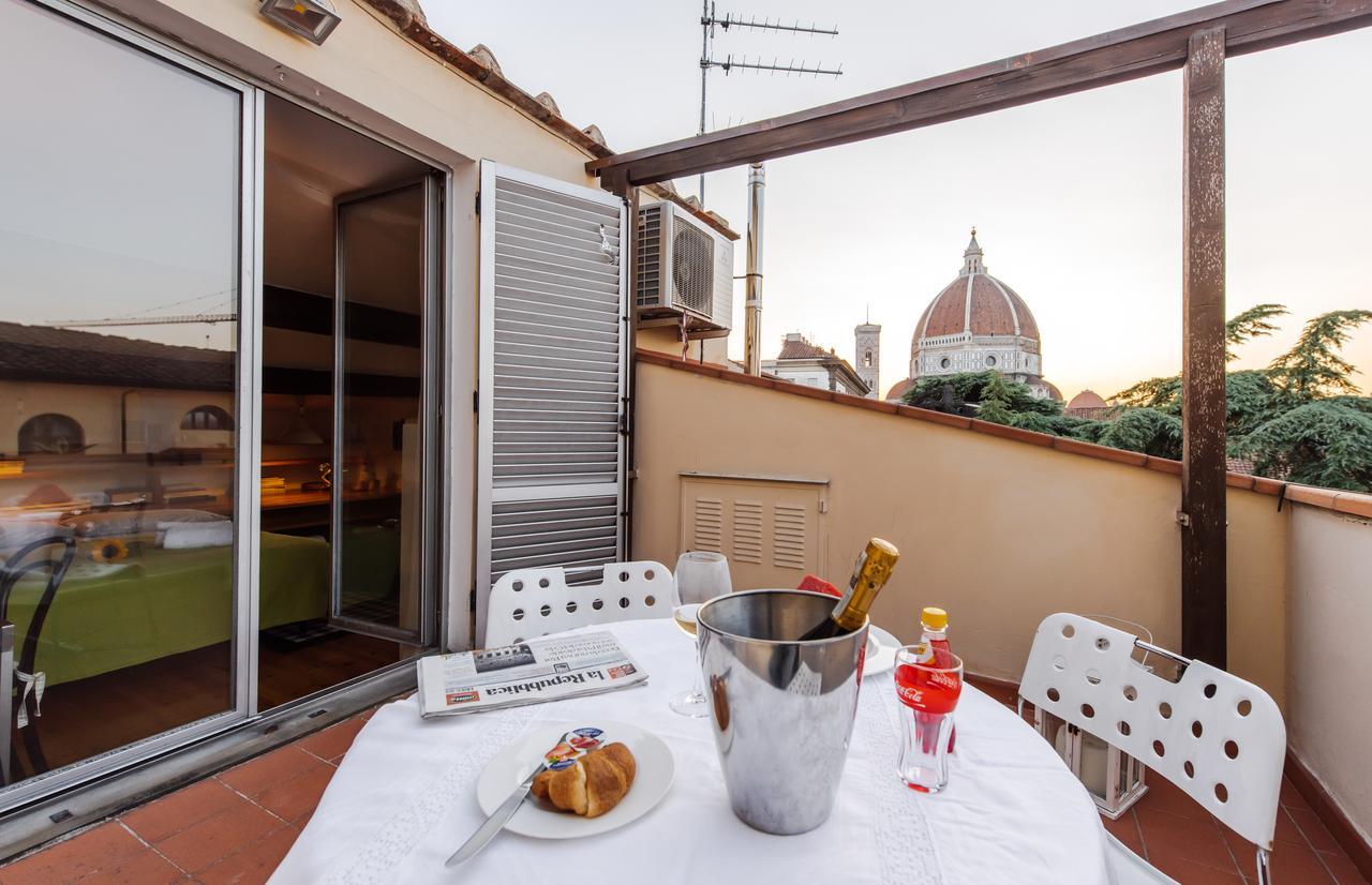 Penthouse Le Terrazze Duomo View Lägenhet Florens Exteriör bild